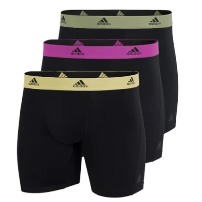 Abbildung von adidas Sportswear Active Boxer Brief 3 PACK Panties, Herren, Größe: Medium, Assorted
