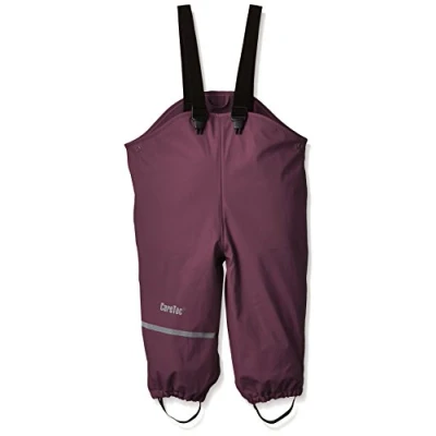 Abbildung von CareTec Kinder Regenlatzhose mit Fleecefutter, Grape Wine (657), 104