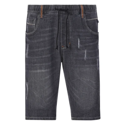 Abbildung von Jan Vanderstorm Tiefbundbermuda Lambrit Jeans Shorts, Herren, Größe: 54, Grau