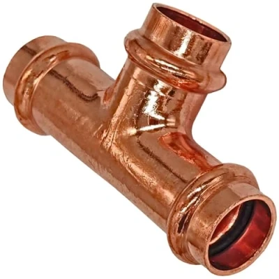 Abbildung von Pressfitting Für Kupfer T Stück Rohr Aussendurchmesser 18 mm