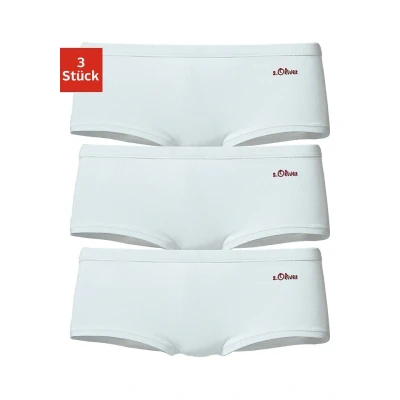 Abbildung von s.Oliver 3 PACK Panties, Damen, Größe: 32/34, Weiß