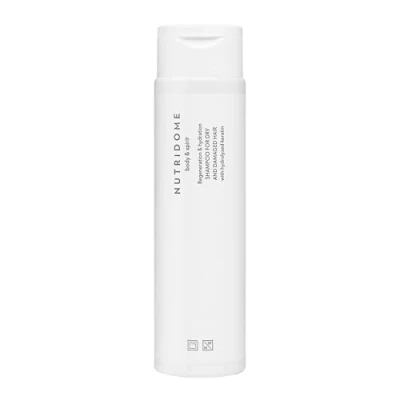 Abbildung von Nutridomee Shampoo mit Keratin 250 ml Regenerations und Feuchtigkeits Für trockenes geschädigtes Haar Wirksame Wirkung Reinigt Weiche glänzende Haare den täglichen Gebrauch