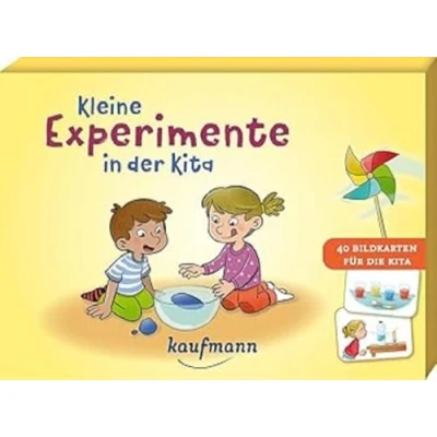 Abbildung von Kleine Experimente in der Kita: 40 Bildkarten für die Kita (40 Kindergarten, etc.: Praxis und Spielideen Kinder)