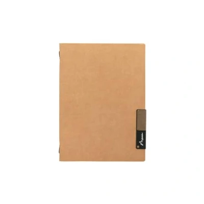 Abbildung von Securit® A4 NATURE menuomslag i beige