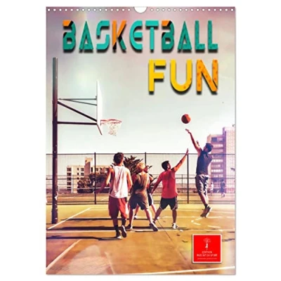 Abbildung von Basketball Fun (Wandkalender 2025 DIN A3 hoch), CALVENDO Monatskalender