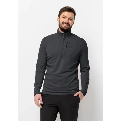 Abbildung von Jack Wolfskin Kolbenberg HZ Sweatshirt, Herren, Größe: 3XL, Phantom