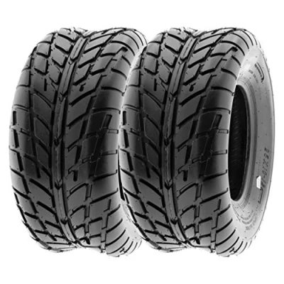 Abbildung von SunF A021 25x10 12 25x10x12 ATV UTV All Terrain Reifen 6PR TL 70J E4, Satz von 2 Stück