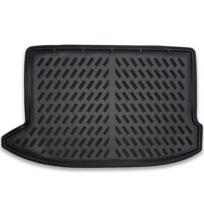 Abbildung von ELMASLINE Kofferraumwanne für Dacia SANDERO 2 (II) 2012 2020 Extra hoher 5cm Rand 3D Gummi Kofferraummatte
