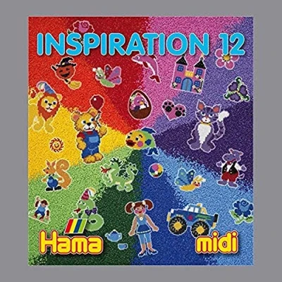 Abbildung von Hama Bügelperlen midi Inspirationsheft Nr. 12 Vorlagenheft 1 Stück (399 12)