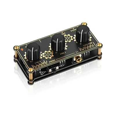 Abbildung von Portable Mini Stereo 2 Kanal Line Mixer Kopfhörer Monitoring Club Live Studio Aufnahme