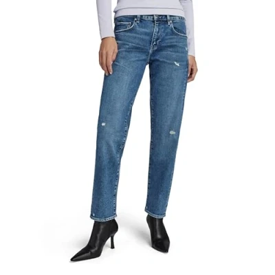 Abbildung von G Star KATE Boyfriend Jeans Relaxed Fit, Damen, Größe: 29x30, Antique faded orinoco blue destroyed