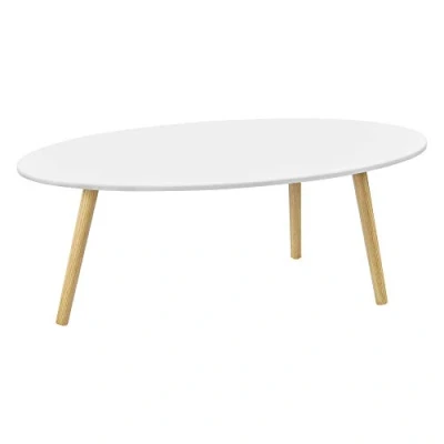 Abbildung von [en.casa] Couchtisch Viborg 109,5 x 59,5 39,5 cm Beistelltisch MDF Massivholz Weiß