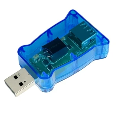 Abbildung von DSD TECH SH G01B USB Isolator mit Hochgeschwindigkeits ADI ADUM3165 Chip 480Mbps