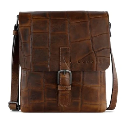 Abbildung von bugatti Nevio 22 CM Umhängetasche, Herren, Größe: One Size, Cognac