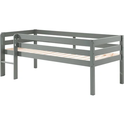 Abbildung von Vipack Spielbett &quot;Vipack Pino&quot;, (Made in Europe), Niedriges mit LF 90 x 200 cm, Ausf. weiß oder grau lackiert