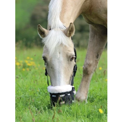 Abbildung von Shires Graasmasker DELUXE Comfort Schwarz XWarmblut Agradi.deVerkauft von Agradi