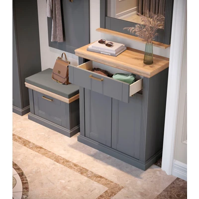 Abbildung von Home affaire Schuhschrank &quot;Tara&quot;, Hochwertig UV lackiertes MDF
