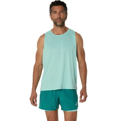 Abbildung von Asics CORE Singlet Top, Herren, Größe: Small, Green