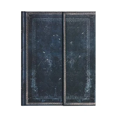 Abbildung von Inkblot (Old Leather Collection) Ultra Unlined Journal: Hardcover, 120 gsm, ribbon marker, memento pouch, wrap closure