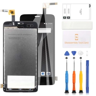 Abbildung von LCD Bildschirm für Honeywell EDA51 Display Touchscreen Digitizer Assembly Ersatz Glas mit Werkzeugen (schwarz)