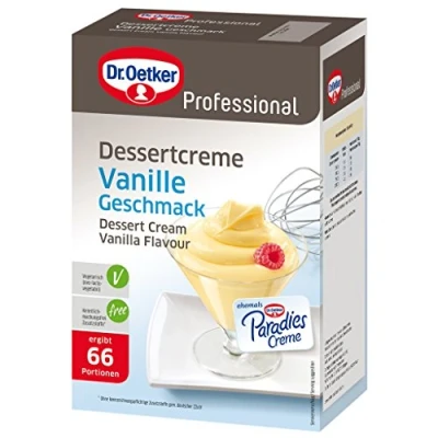 Abbildung von Dr. Oetker Professional Dessertcreme mit Vanille Geschmack, Dessertpulver in 1 kg Packung