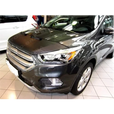 Abbildung von AB3 00102 Auto Bra kompatibel mit Ford Kuga 3 Bj. 2017 2019 Haubenbra Steinschlagschutz Tuning Bonnet