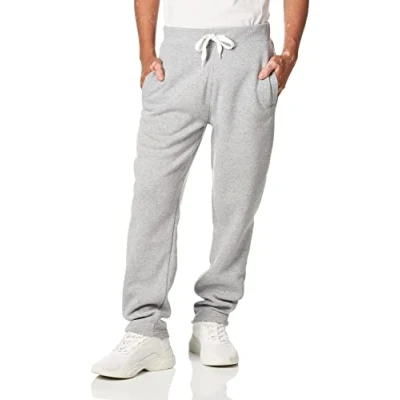 Abbildung von Southpole Herren Active Fleece Open Bottom Sweatpants Regular and Big &amp; Tall Sizes Trainingshose, Heather Grey Op, Mittel