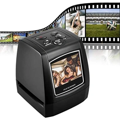 Abbildung von DIGITNOW! 5M / 10M Stand Alone 2,4 &#039;&#039; LCD Display Film/Dia Scanner 1800DPI hohe Auflösung Bildscanner in USB2.0 Schnittstelle Konvertieren PC