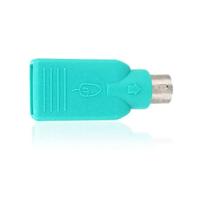 Abbildung von Mavis Laven PS2 zu USB Buchse Konverter PS / 2 Stecker Adapter für Tastatur/Maus Mäuse