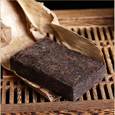 Abbildung von Alter Yunnan Puer Tee 250g (0.55LB) Premium Chinesischer Pu Er Puerh Pu&#039;er Schwarzer Reifer erh Grüne Nahrung Alte Bäume gekochter Roter