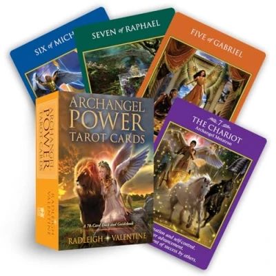 Abbildung von Archangel Power Tarot Cards: A 78 Card Deck and Guidebook