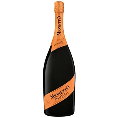 Abbildung von MIONETTO Prosecco Spumante DOC Treviso Brut (1 x 1,5 l) Prickelnder Schaumwein in eleganter Magnumflasche aus Italien; trocken, frisch und fruchtig im Geschmack; als Geschenk, Aperitif, zu Antipasti