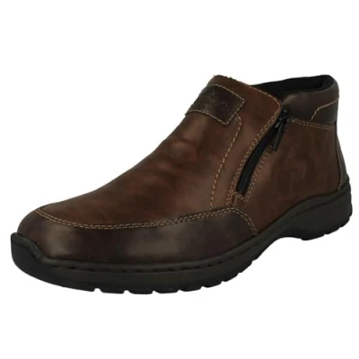Abbildung von Rieker Stiefelette, Herren, Größe: 45, Braun Schuhe