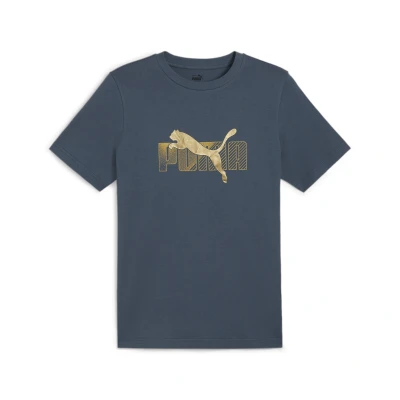 Abbildung von Puma Tshirt print, Herren, Größe: Small, Gray skies