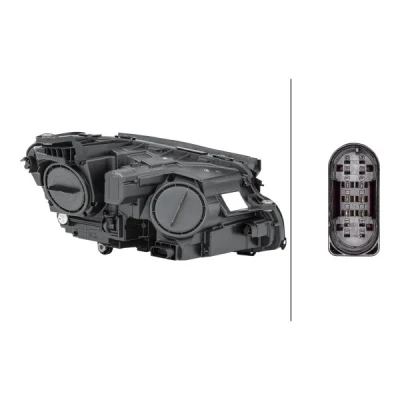 Abbildung von HELLA 1LG 012 076 071 Scheinwerfer MERCEDES BENZ: E Klasse T modell, Limousine
