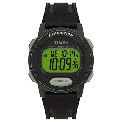 Abbildung von Timex Expedition CAT5 Herren Armbanduhr 41mm Lederband TW4B24400