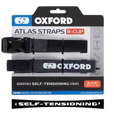 Abbildung von Atlas B Clip (Paar) 26 mm x 2,0 m, Asphalt