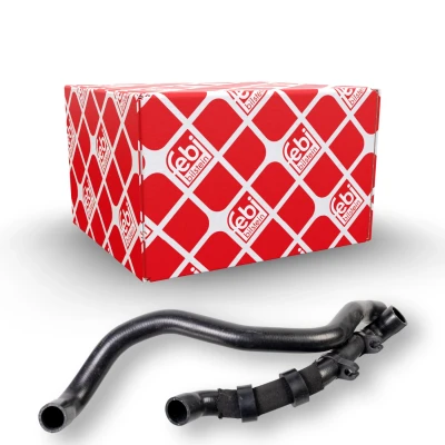 Abbildung von FEBI BILSTEIN 175802 Kühlerschlauch 31 oben, unten EPDM (Ethylen Propylen Dien Kautschuk) SKODA: Fabia 2 Combi, Schrägheck, Roomster