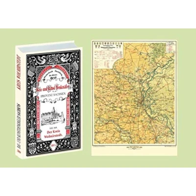 Abbildung von Bau und Kunstdenkmäler des Kreises WOLMIRSTEDT 1911. Buch Karte: [30. Heft von 33] Beschreibende Darstellung der älteren Provinz Sachsen angrenzenden Gebiete