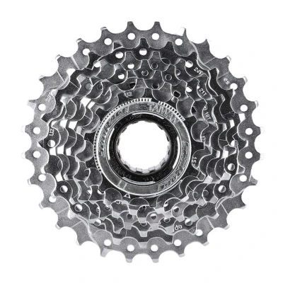 Abbildung von Freilaufzahnkranz 7 Fach Sunrace MFM30 13 28Z Chrom