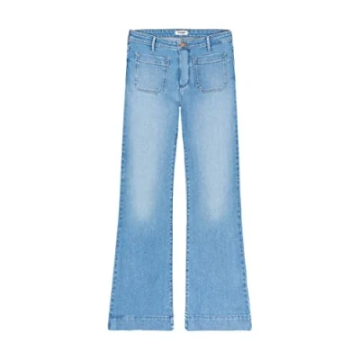 Abbildung von Wrangler Damen Flare Jeans, Hazel, 34W / 32L EU