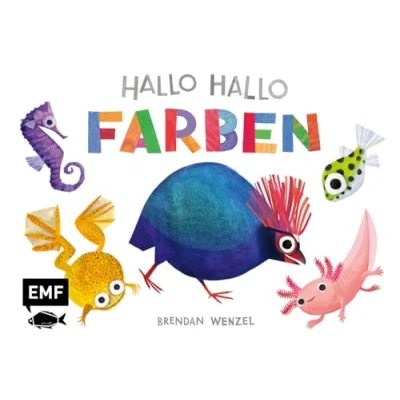 Abbildung von Hallo Farben: Pappbilderbuch für Kinder ab 2 Jahren zum spielerischen Entdecken und Lernen