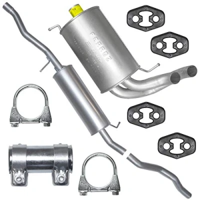 Abbildung von Auspuffanlage Schalldämpferset Auspuff für 1.9 TDI 2.0 Galaxy, Alhambra 1 I, Sharan I