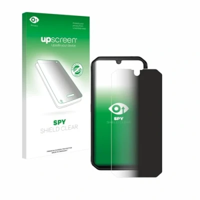Abbildung von upscreen Anti Spy Blickschutzfolie für Blackview BV9900E Privacy Screen Displayschutz Folie [Sichtschutz, Blaulichtfilter]