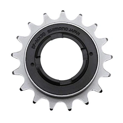 Abbildung von SHIMANO Herren Dx BMX Single Speed Freilaufritzel, Silber Silber, 17 Zähne