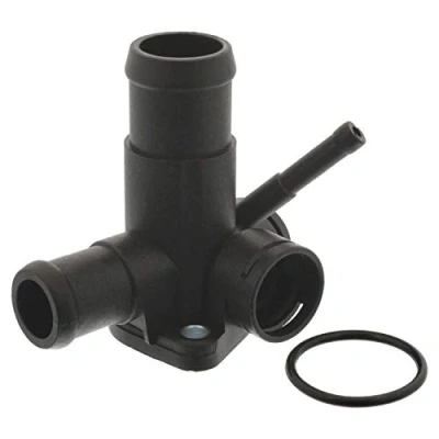 Abbildung von FEBI BILSTEIN 18240 Flansch Kunststoff vorne mit Dichtung VOLKSWAGEN: GOLF 3, Passat B3/B4 Variant, Limousine