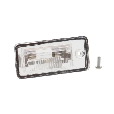 Abbildung von VEMO V10 84 0002 Kennzeichenleuchte C5W Halogen rechts mit Schrumpf Quetschverbinder Original Qualität AUDI: A3 Schrägheck, A6 C6 Avant