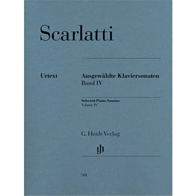 Abbildung von Ausgewählte Klaviersonaten Band IV: Besetzung: Klavier zu zwei Händen (G. Henle Urtext Ausgabe)
