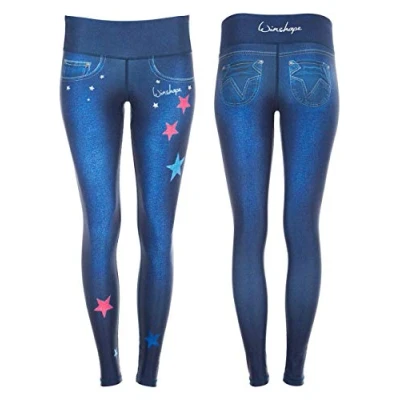 Abbildung von Winshape Tights, Damen, Größe: XXL, Indigo blue