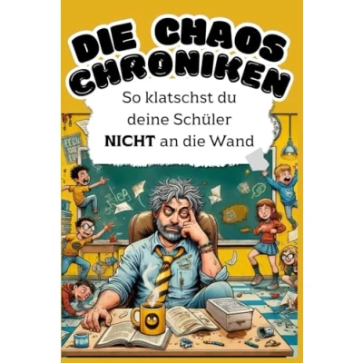 Abbildung von die Chaos Chroniken: So klatschst du deine Schüler nicht an Wand I Witziges Geschenkbuch für Lehrer
